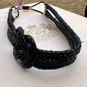 Juicy Couture Black Headband